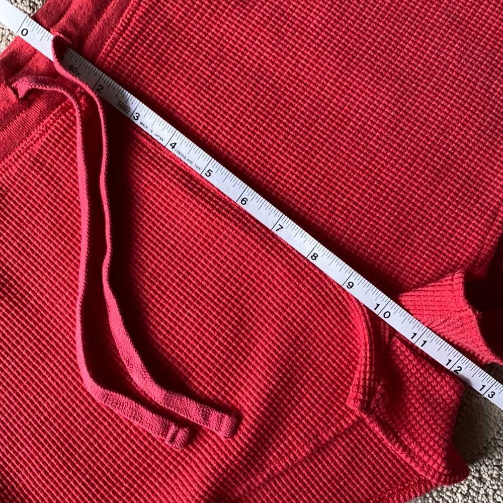 WORN ONCE Tna | Melrose Waffle Short Hibiscus Red - Picture 11 of 15